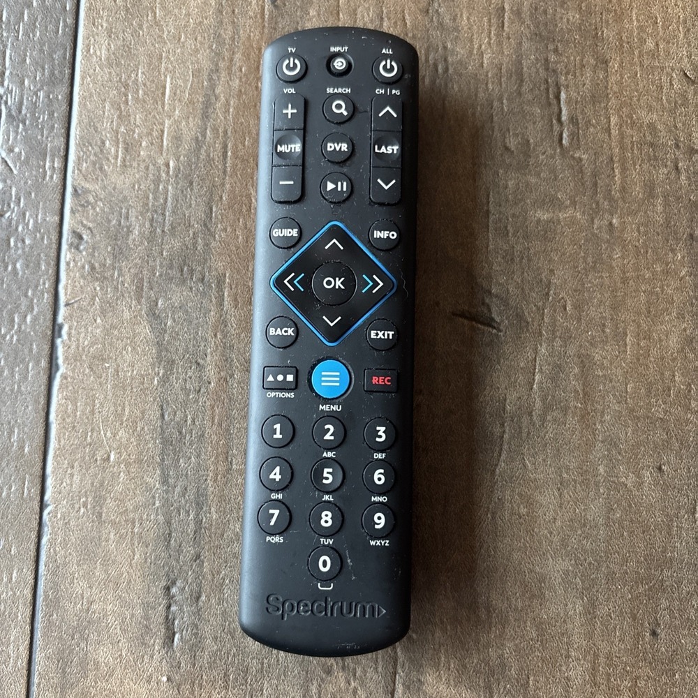 Spectrum TV Cable Box TV Remote SR-002-R / MG3-R31160B Replacement OEM Original
